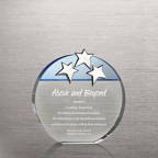 View larger image of Triple Star Award - Blue